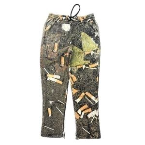 Pleasures Cigarette Camo Flared Pants